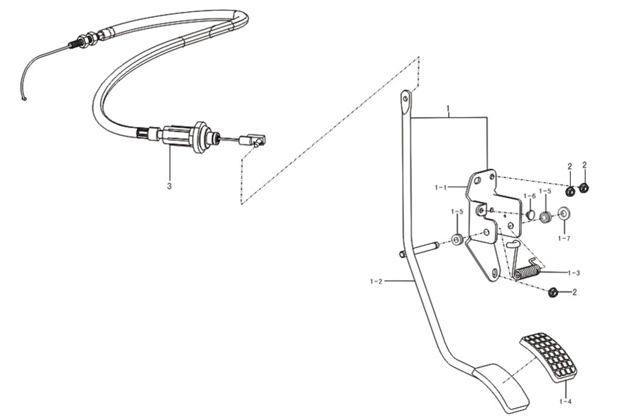 scheme for механизм акселератора