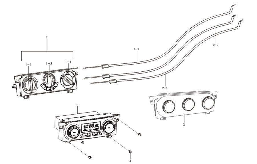 scheme for блок управления кондиционером