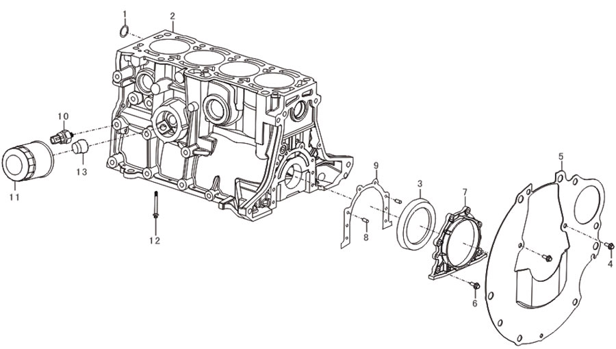 scheme for блок цилиндров