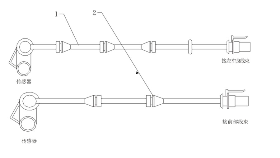 scheme for датчик ABS
