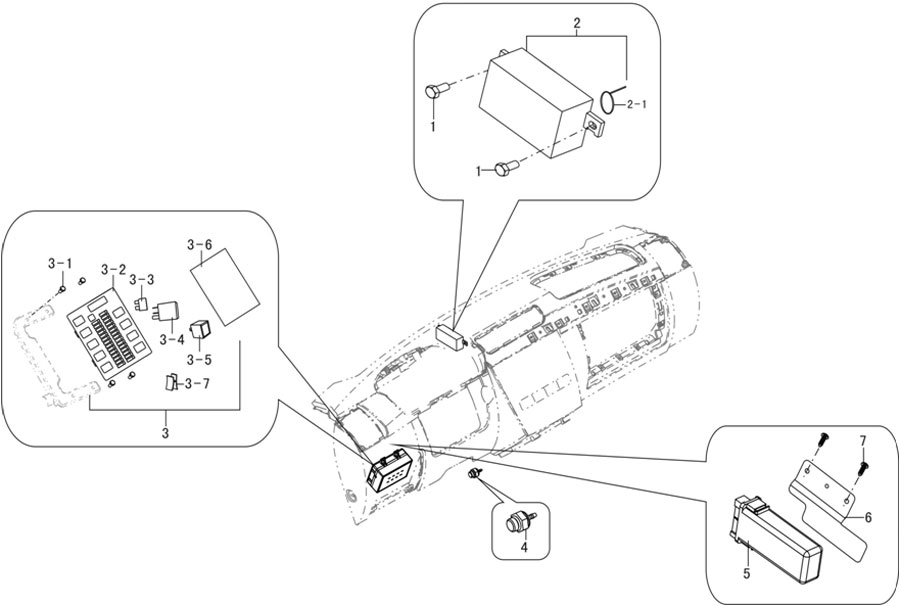 scheme for центр управления и система безопасности