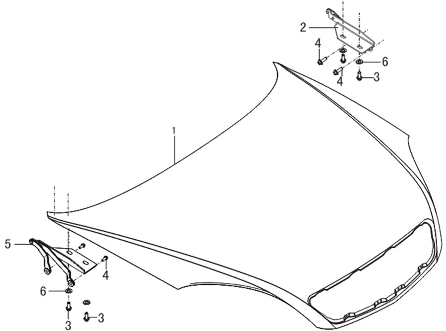 scheme for капот