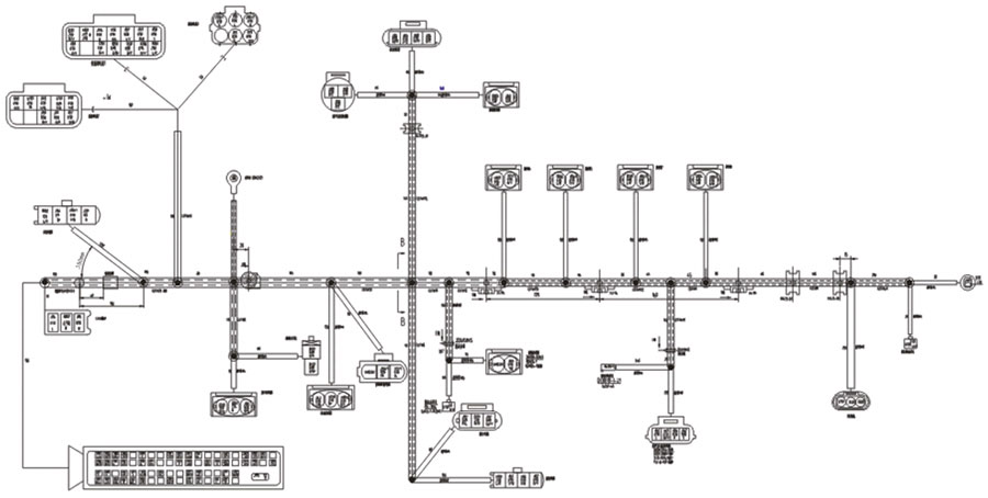 scheme for проводка двигателя
