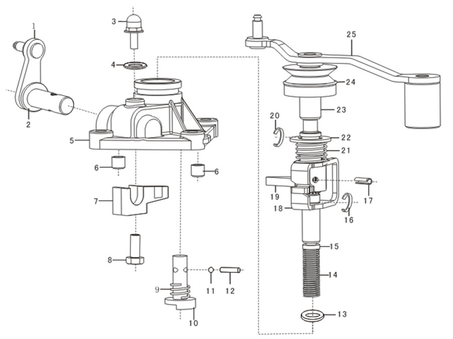 scheme for система переключения передач