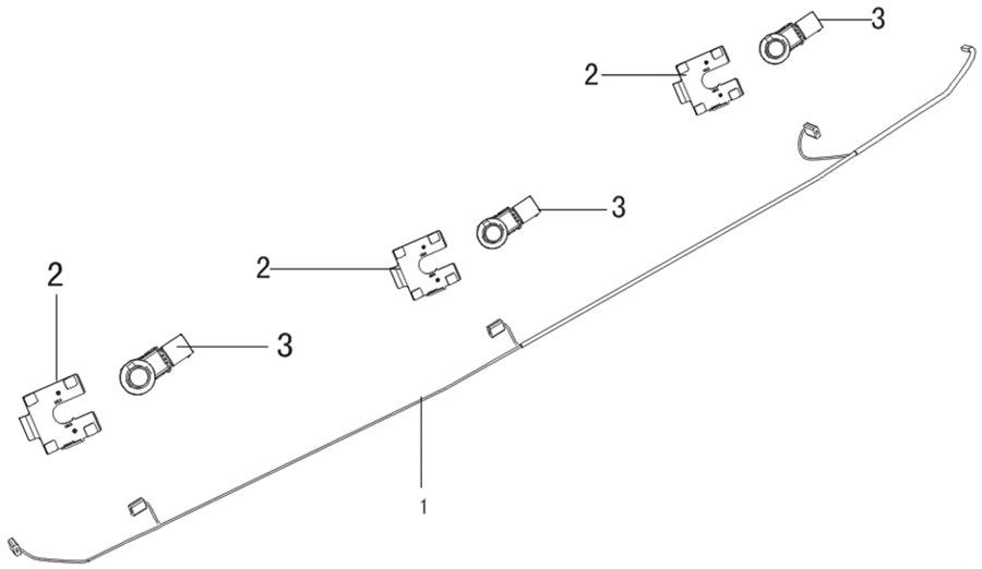 scheme for проводка радара
