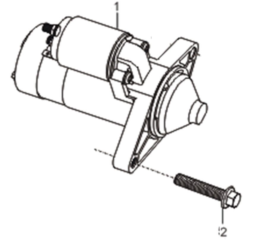 scheme for стартер
