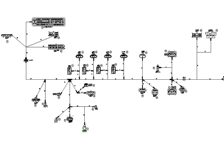 scheme for кабель