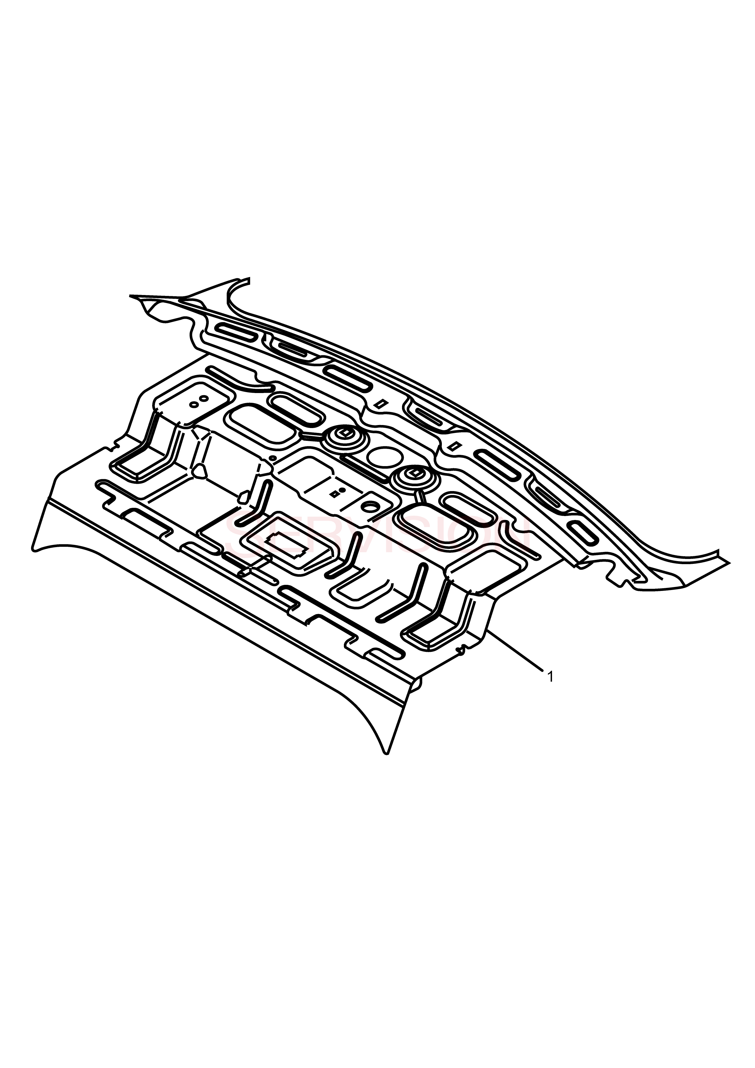 scheme for задняя стенка кабины