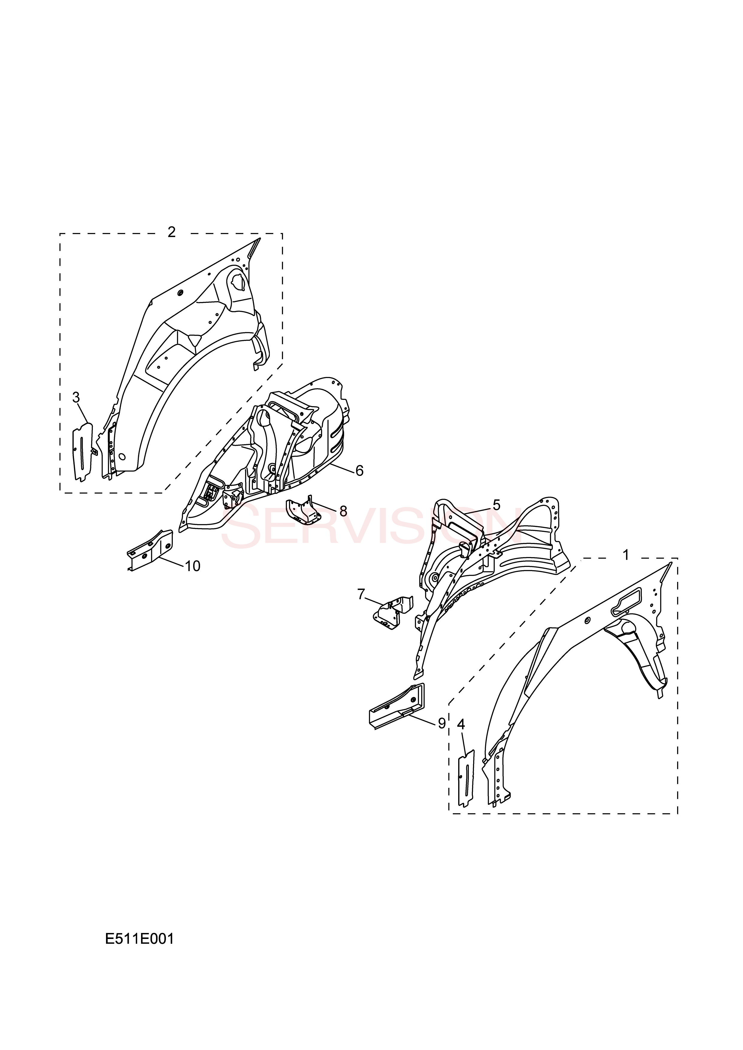 scheme for колёсные арки