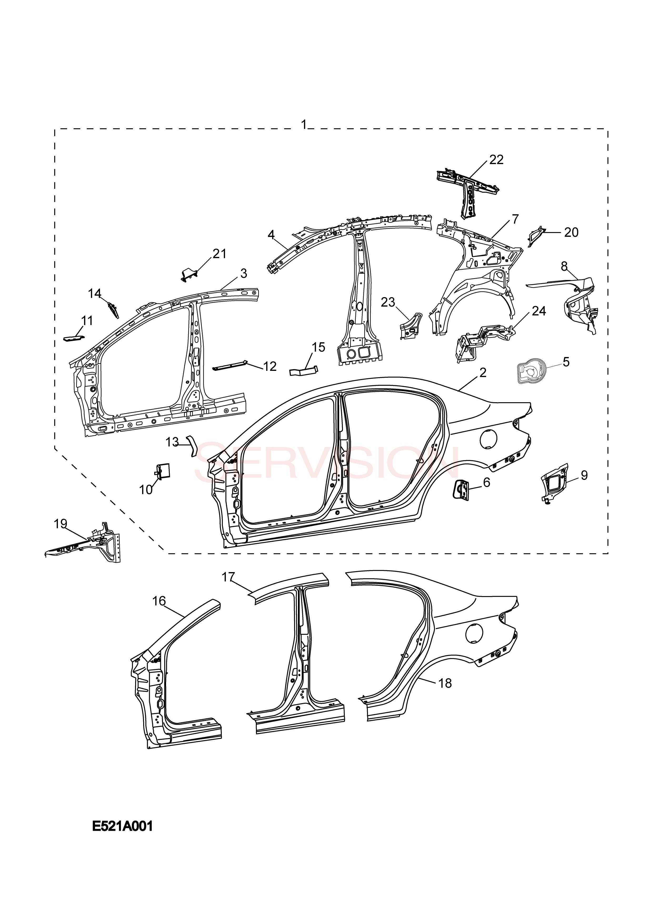 scheme for боковые панели