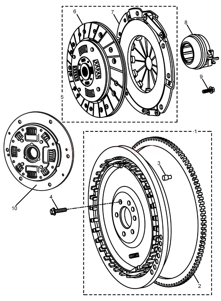 scheme for маховик