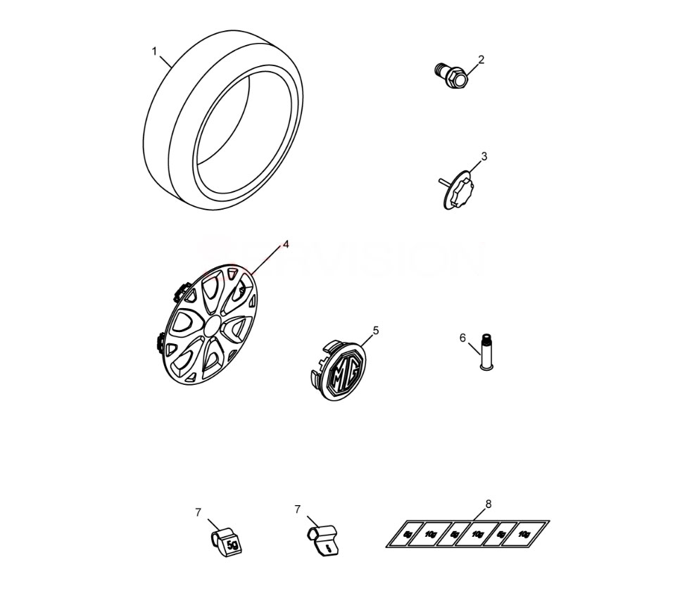 scheme for шины