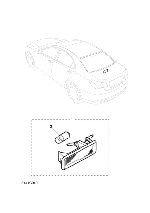 scheme for освещение перчаточного отсека