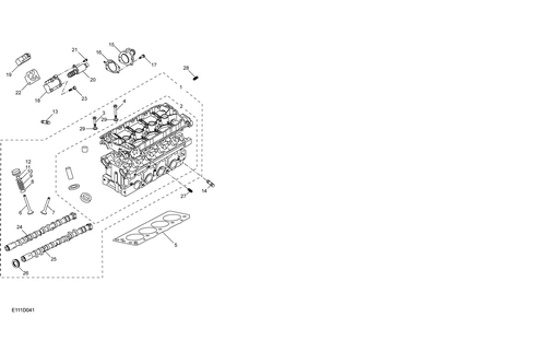 scheme for двигатель 1.8T