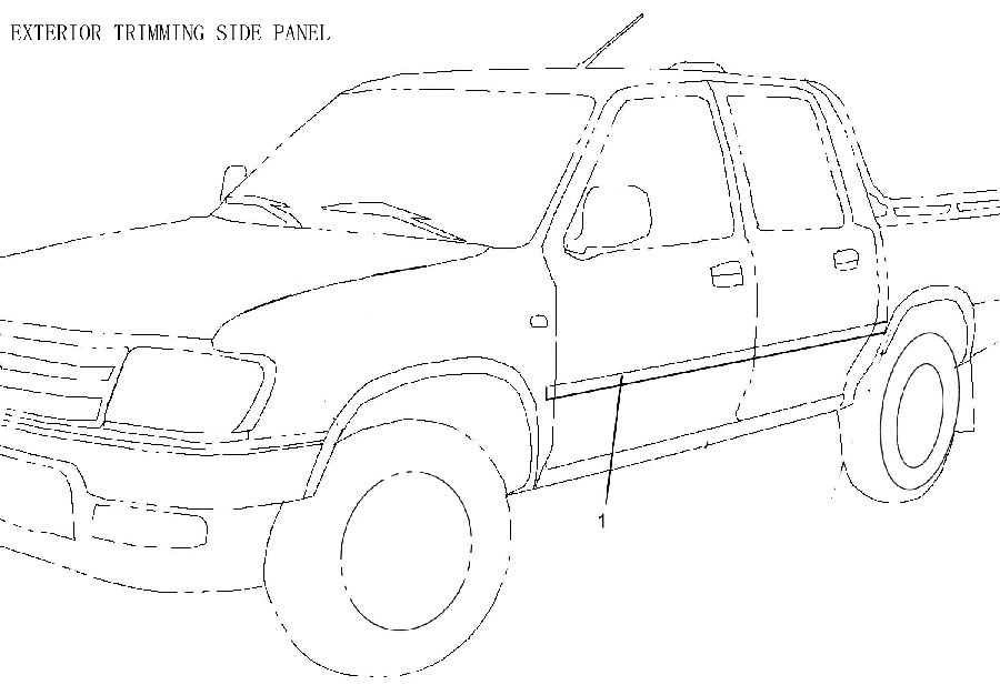 scheme for наружные трим панели
