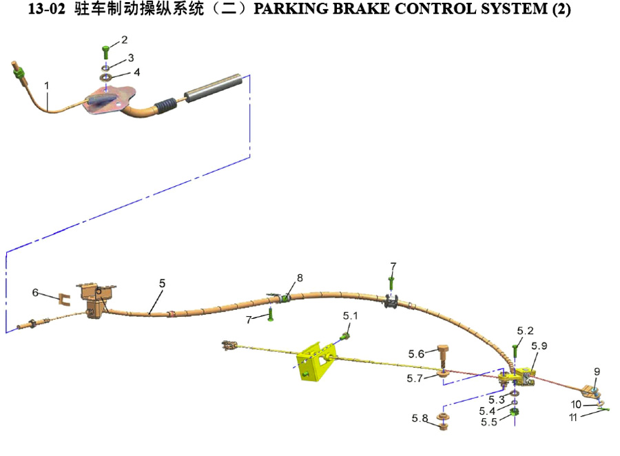scheme for стояночный тормоз (2)