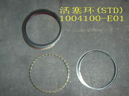 photo for 1004100-E01 - PISTON RING (STD)  /  КОЛЬЦО ПОРШНЕВОЕ(СТАНДАРТ) К-Т 491 БЕНЗИН