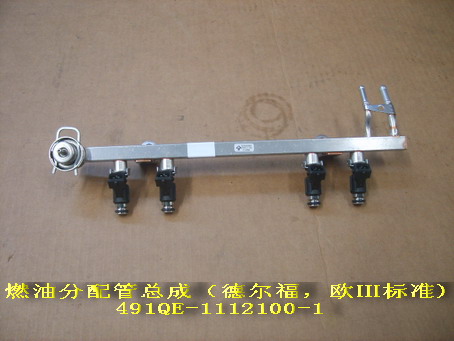 photo for 1112100-E07 - FUEL DISTRIBUTOR(DELPHI EUR III)  /  рампа топливная 491 QE евро 3