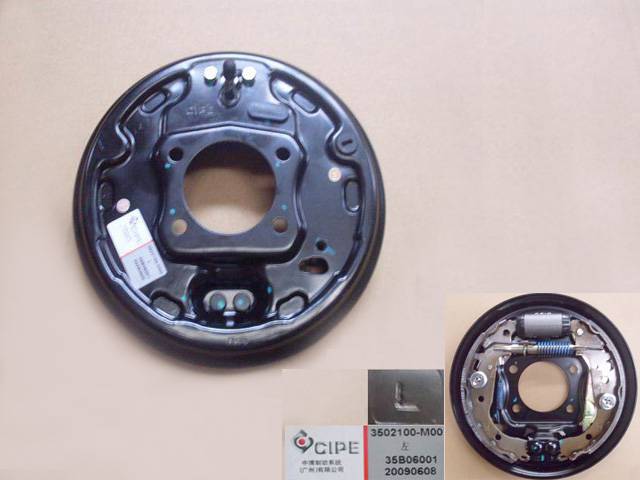 3502100-M00 for GWPERI GREAT WALL photo for 3502100-M00 - RR BRAKE AND WHEEL HUB ASSY LH