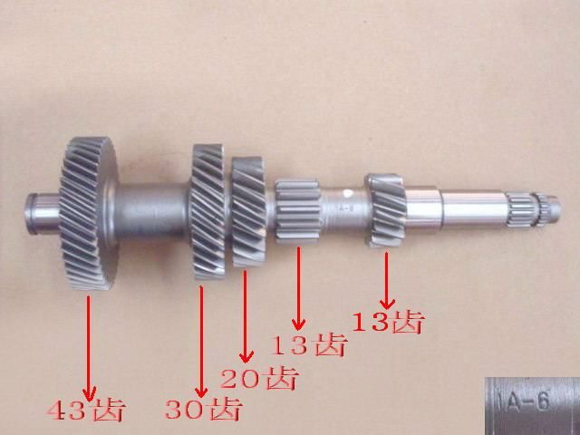 photo for ZM001A-1701301-6 - COUNTER  GEAR  /  ВАЛ КПП 4/4 ПРОМЕЖУТОЧНЫЙ