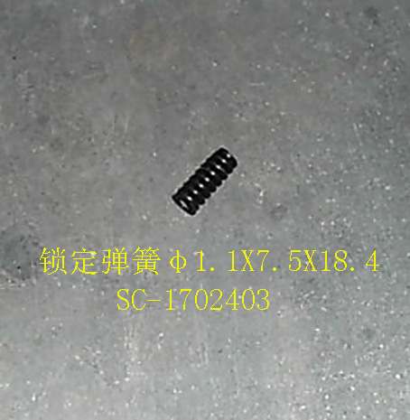 photo for SC-1702403 - LOCK  SPRING (d 1.1 X 7.5 X 18.4 )
