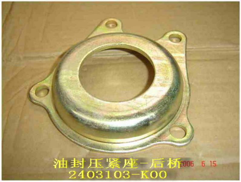 2403103-K00 for PEGASUS GREAT WALL photo for 2403103-K00 - OIL SEAL PRESSURE SEAT, REAR AXLE / сальникодержатель полуоси заднего моста