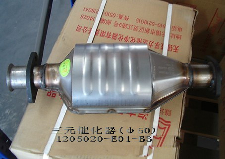 1205020-E01-B3 for SAFE GREAT WALL photo for 1205020-E01-B3 - CATALYTIC CONVERTER ASSEMBLY (MADE IN BAODING) / КАТАЛИЗАТОР GW